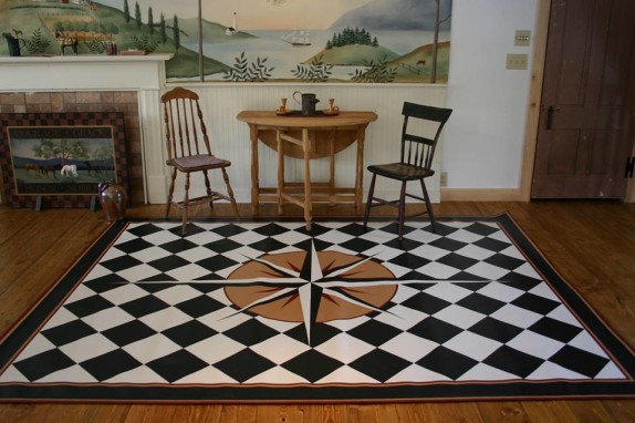 canvas floor cloth