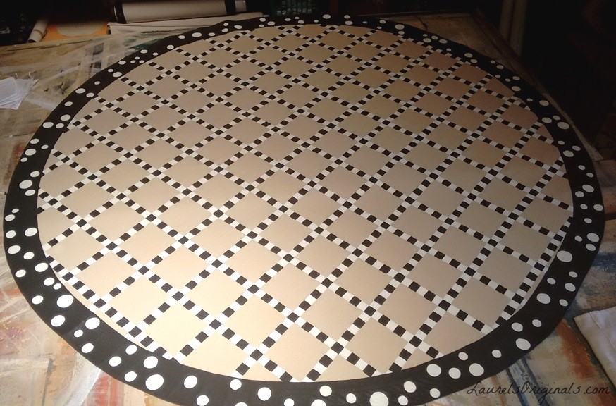 round rug for dining room