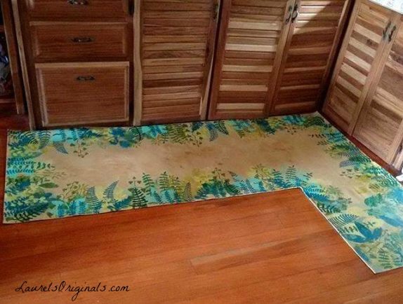 Kitchen Rug, Custom rug