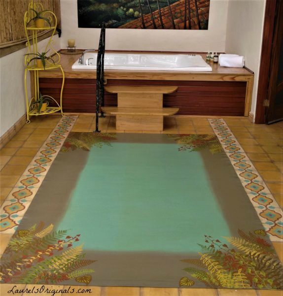 Canvas rugs Hotel Decor