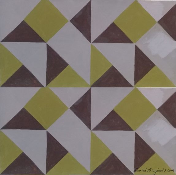 geometric rug